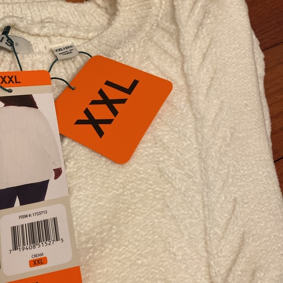 Orvis Women soft sweater , cream - Picture 2 of 4